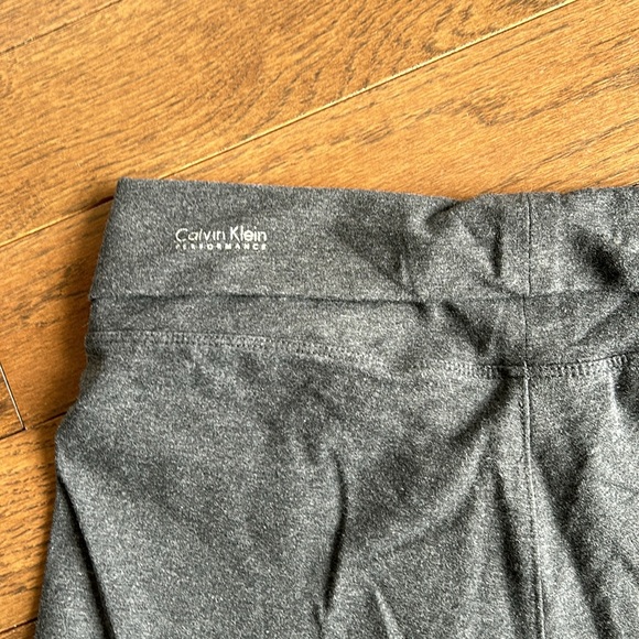 2/$25 - Calvin Klein Performance Gray Yoga Pants - Size M - Picture 6 of 8
